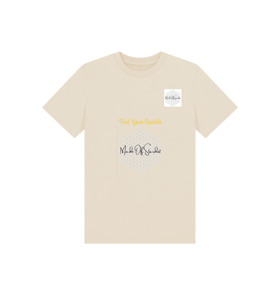 Oat Made Of Stardust Find My Sparkle Kids Tee