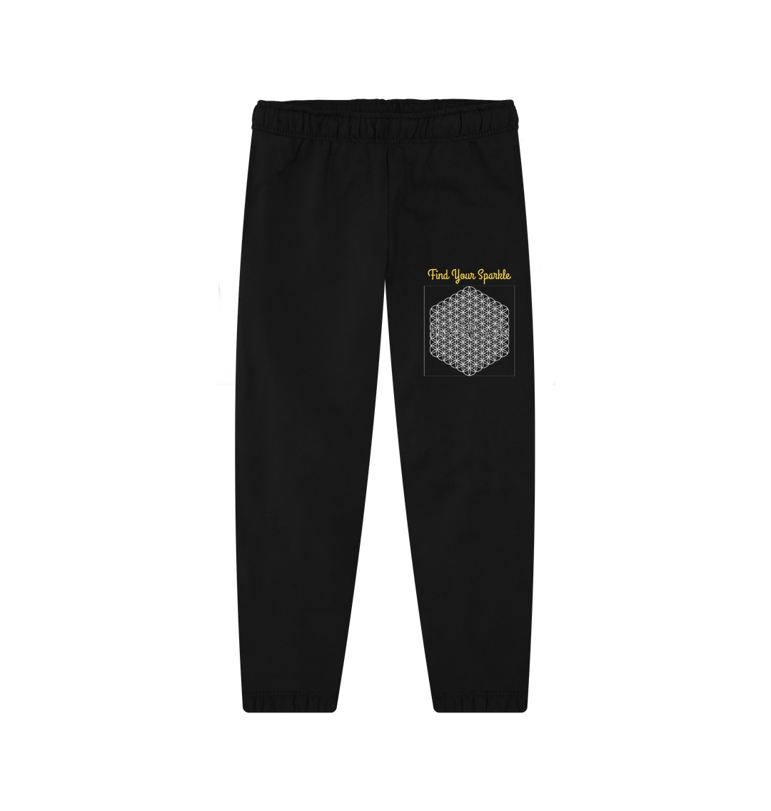 Black Made Of Stardust Find Your Sparkle Joggers
