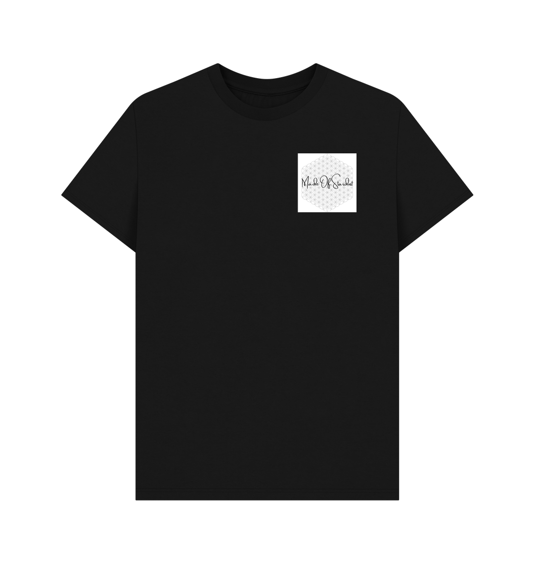 Black Made Of Stardust Find Your Sparkle Simple Tee