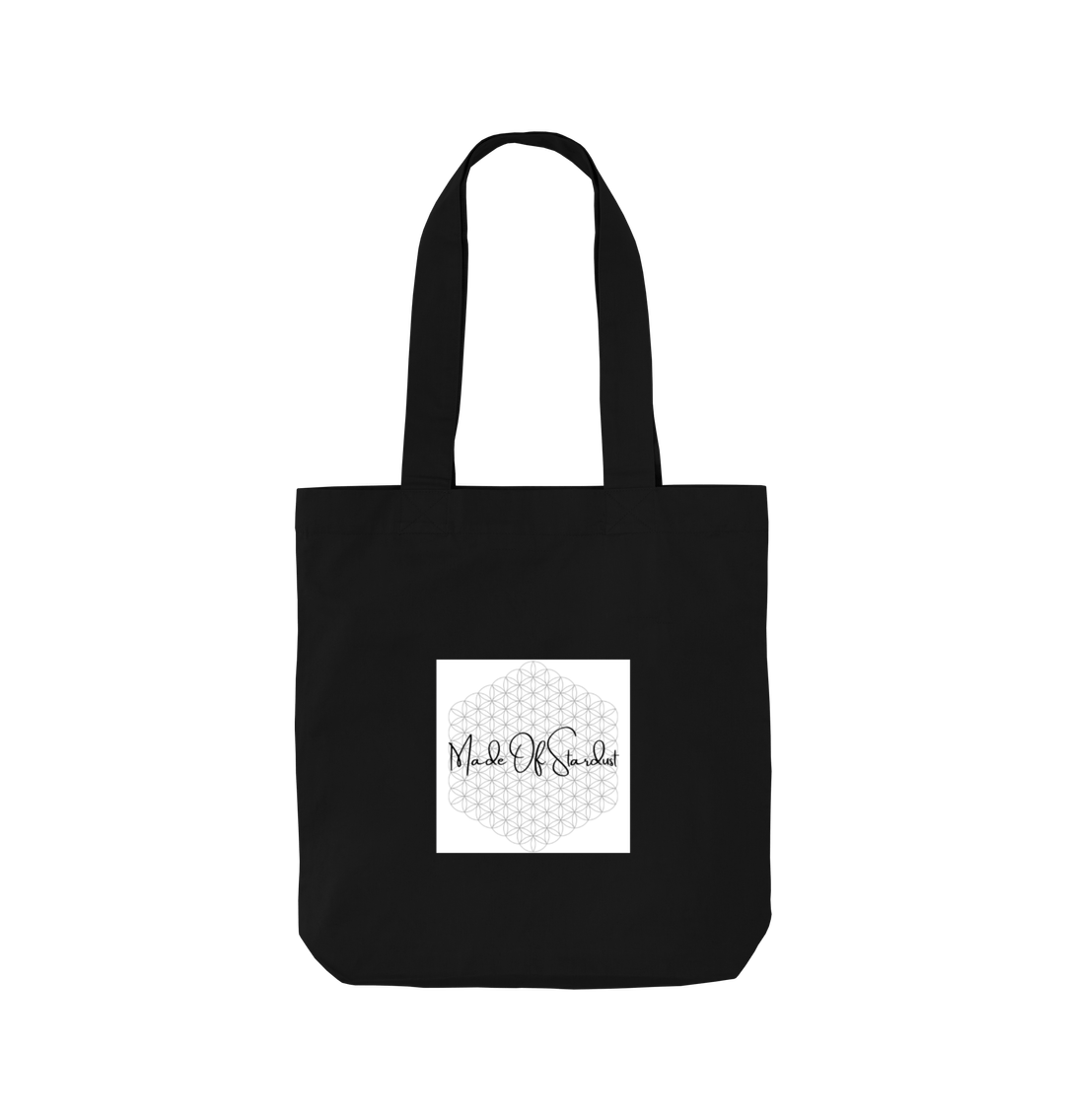 Black Made Of Stardust Small Tote Bag